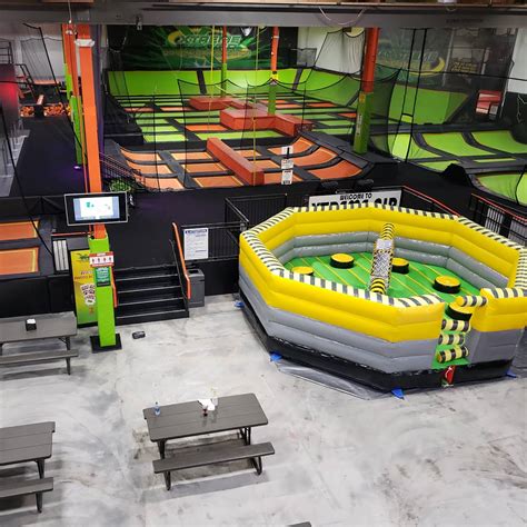 Xtreme air mega park - Trampoline Park Pricing and Hours | Jump Time Costs | Indoor Rock Wall Prices | Xtreme Air LLC Appleton, Wisconsin. 920.903.8300. Hours And Pricing. Specials. Park Hours. …